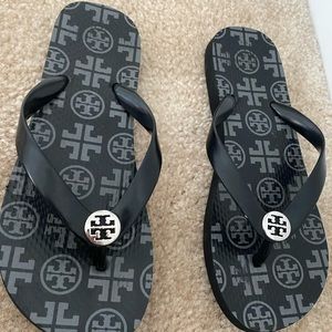Tory Burch Flip Flop Sandals (Black)